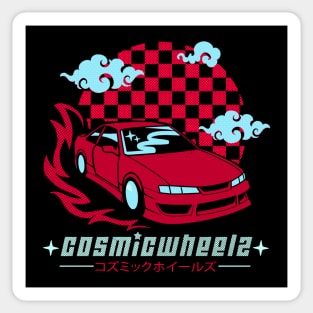 RED S14 NISSAN SILVIA TEE Sticker